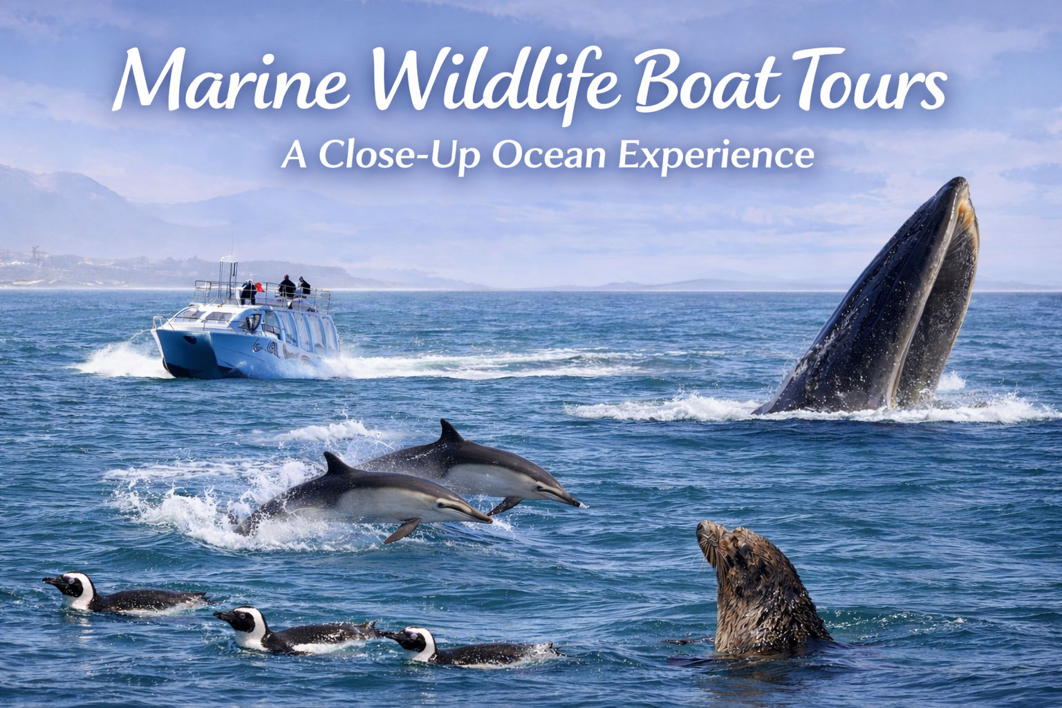 Marine Wildlife Boat Tours in Hermanus